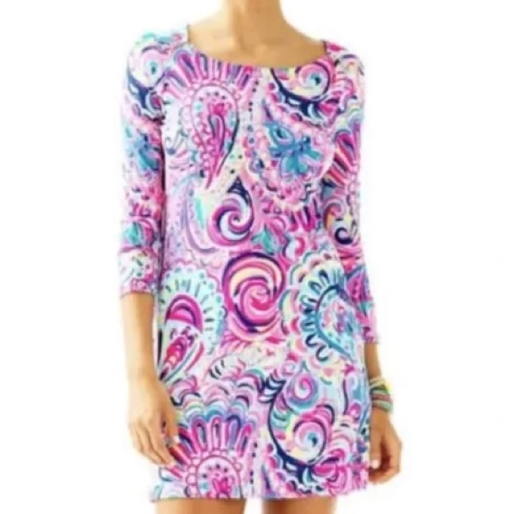 Lilly Pulitzer UPF 50+ Sophie Dress in  "Psychedelic Sunshine"